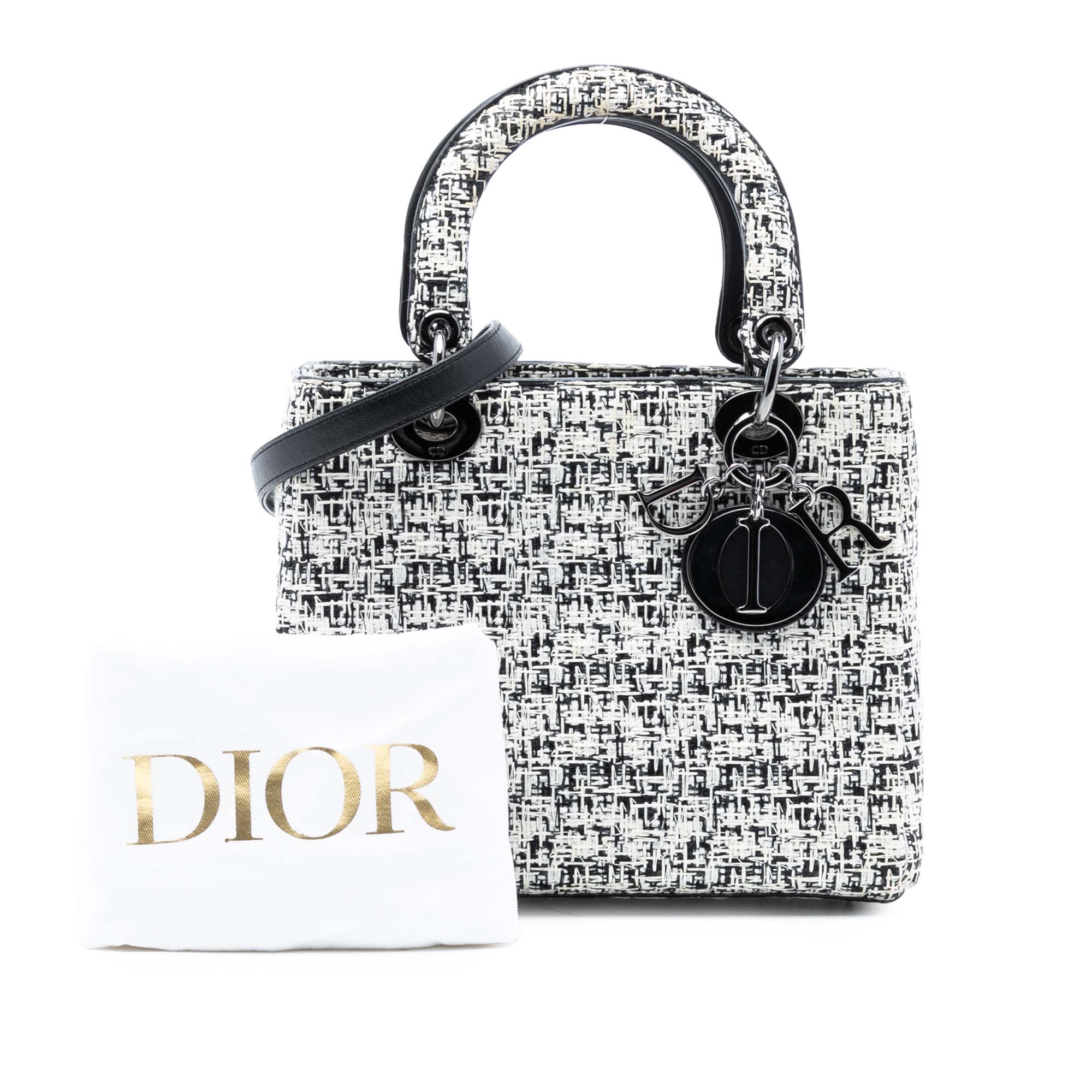 Medium Tweed Lady Dior