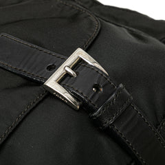 Tessuto Double Buckle Messenger Bag