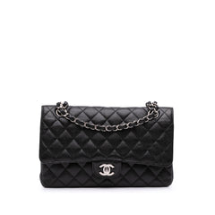 Medium Classic Caviar Double Flap