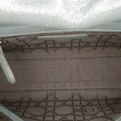 Mini Iridescent Lambskin Cannage Lady Dior