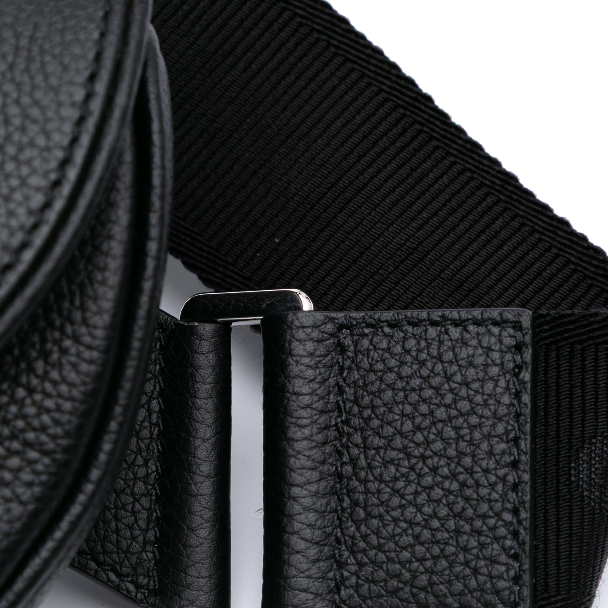 Grained Calfskin Saddle Bag