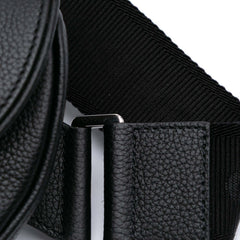 Grained Calfskin Saddle Bag