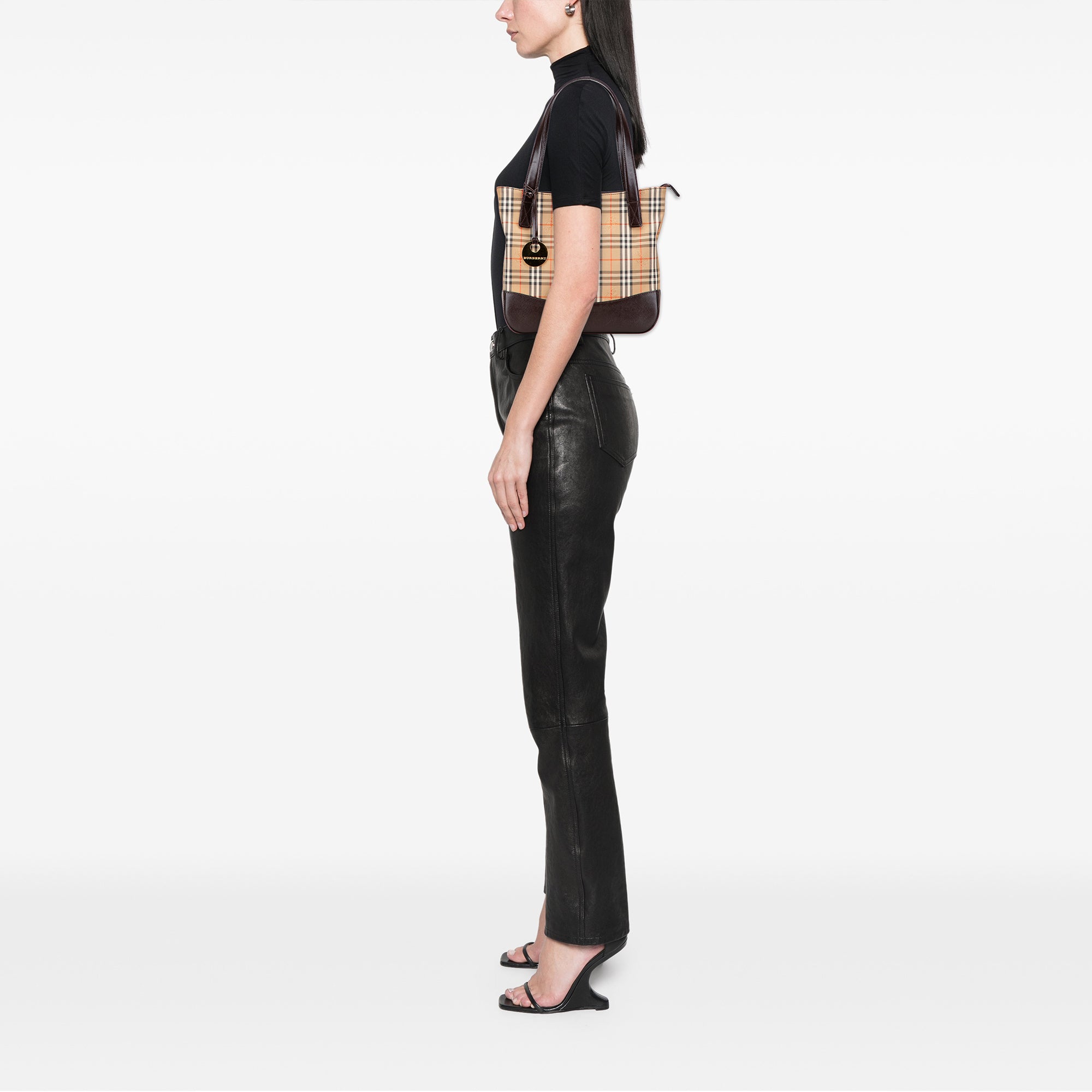 Haymarket Check Canvas Tote