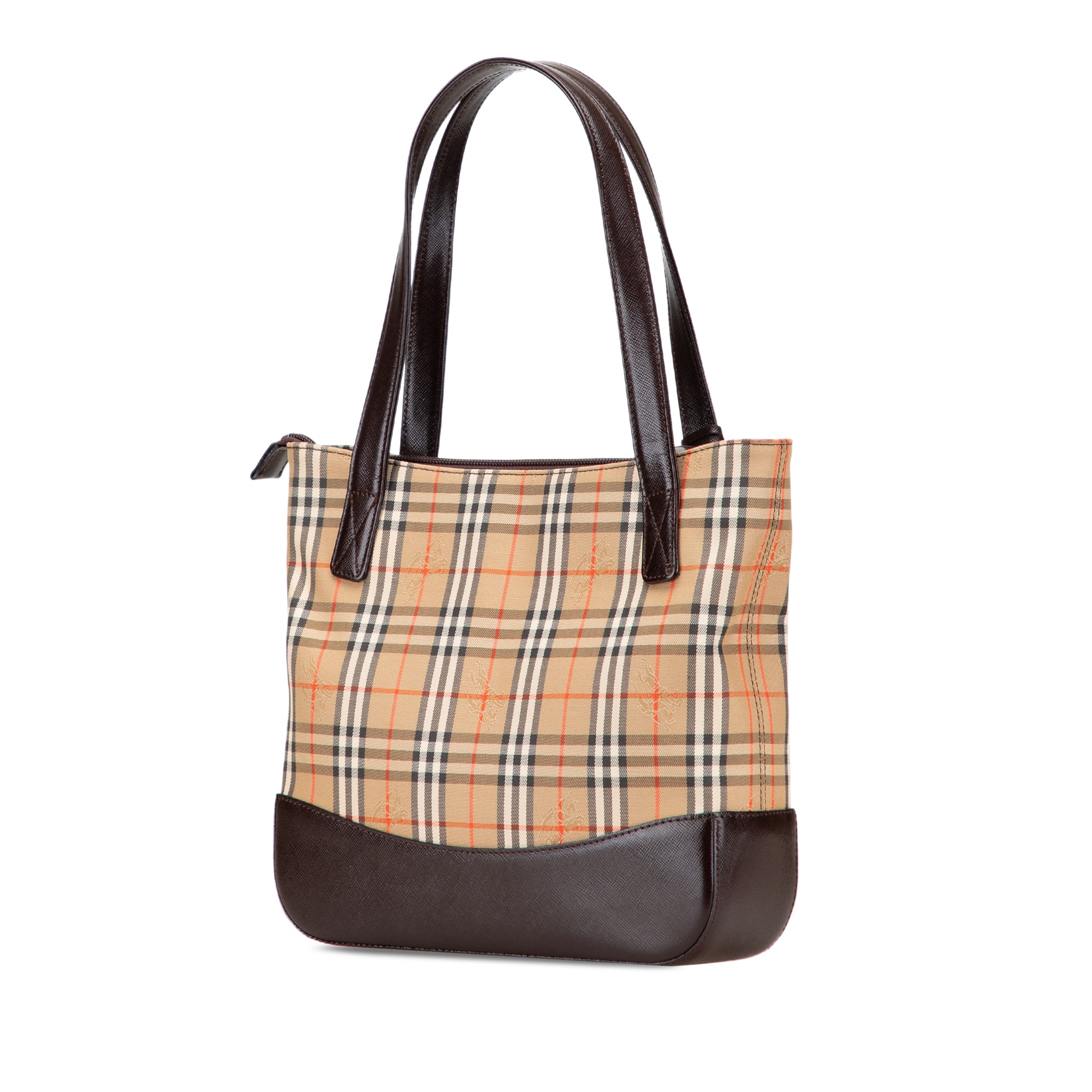 Haymarket Check Canvas Tote