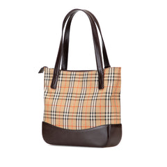 Haymarket Check Canvas Tote