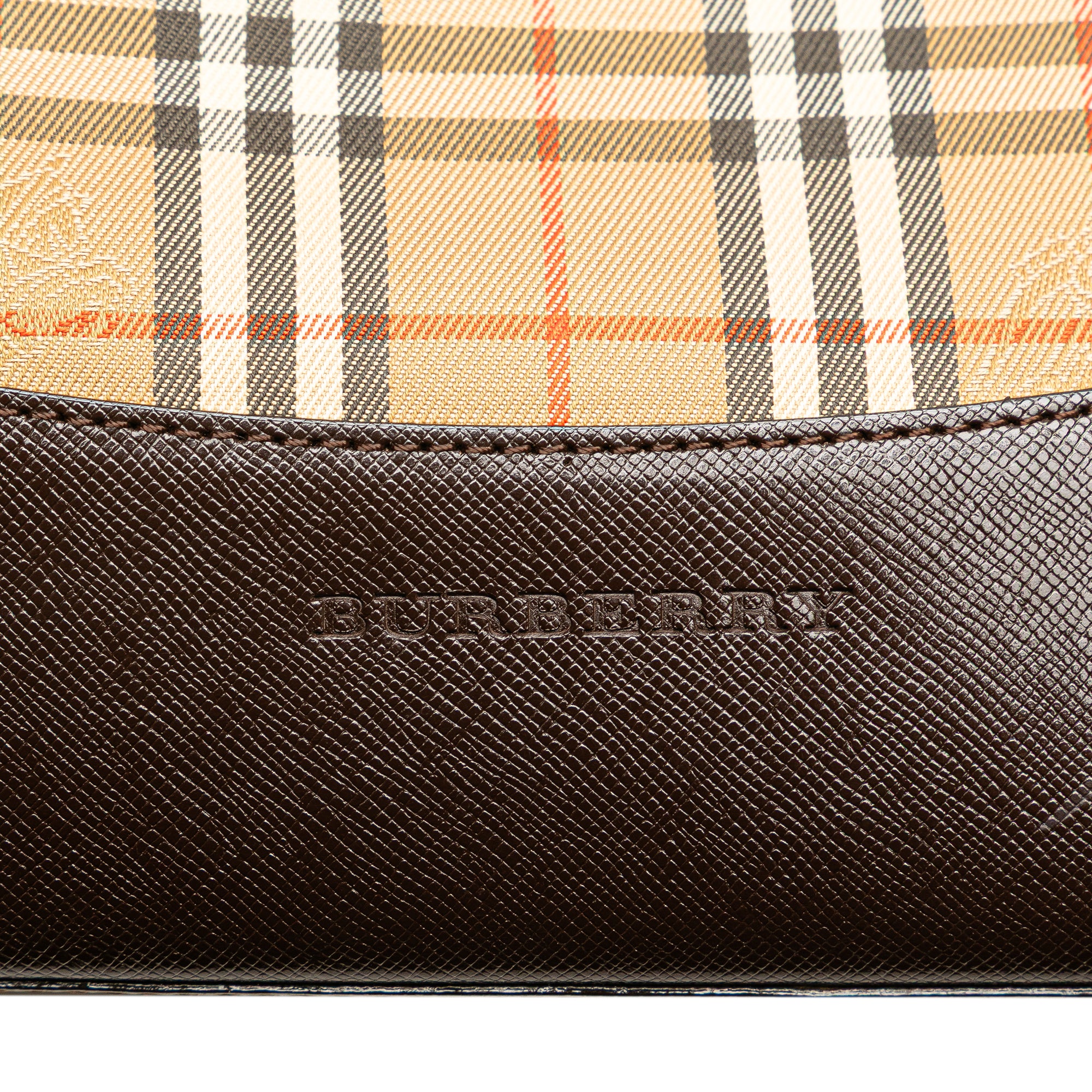 Haymarket Check Canvas Tote