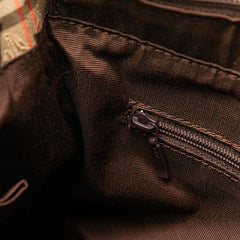 Haymarket Check Canvas Tote