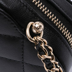 Lambskin CC in Love Heart Necklace Bag