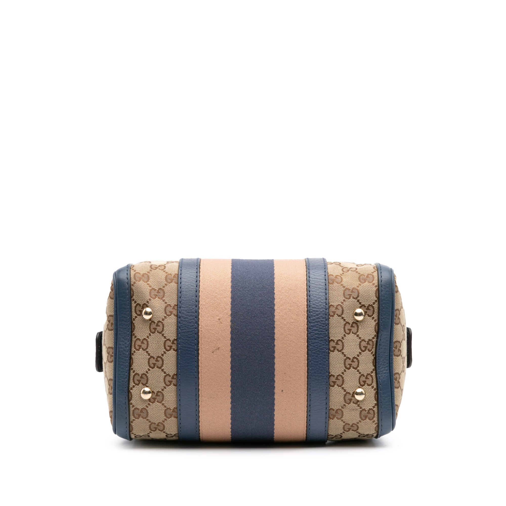 Small GG Canvas Web Joy Boston Bag