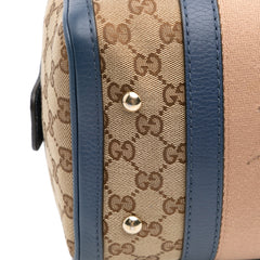 Small GG Canvas Web Joy Boston Bag