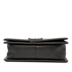 Old Medium Quilted Caviar Boy Flap