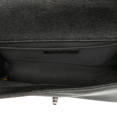 Old Medium Quilted Caviar Boy Flap