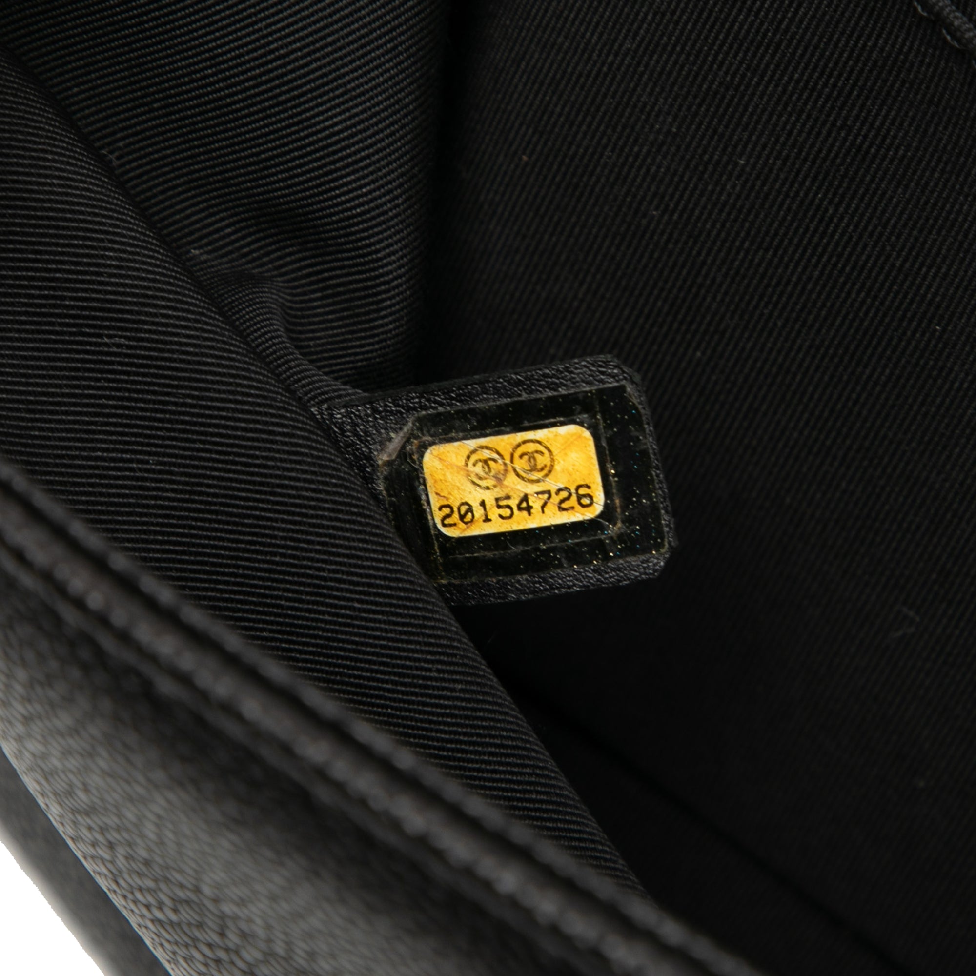 Old Medium Quilted Caviar Boy Flap