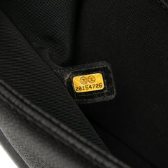 Old Medium Quilted Caviar Boy Flap