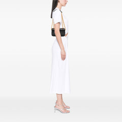 Mini Nappa Apolo Chain Baguette Shoulder Bag