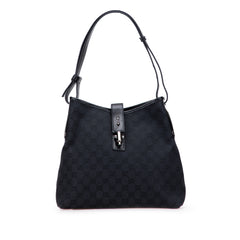 GG Canvas Piston Shoulder Bag