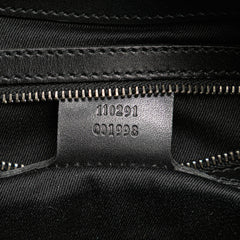 GG Canvas Piston Shoulder Bag