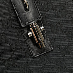GG Canvas Piston Shoulder Bag