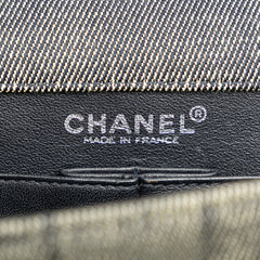 CC Choco Bar Denim Chain Flap