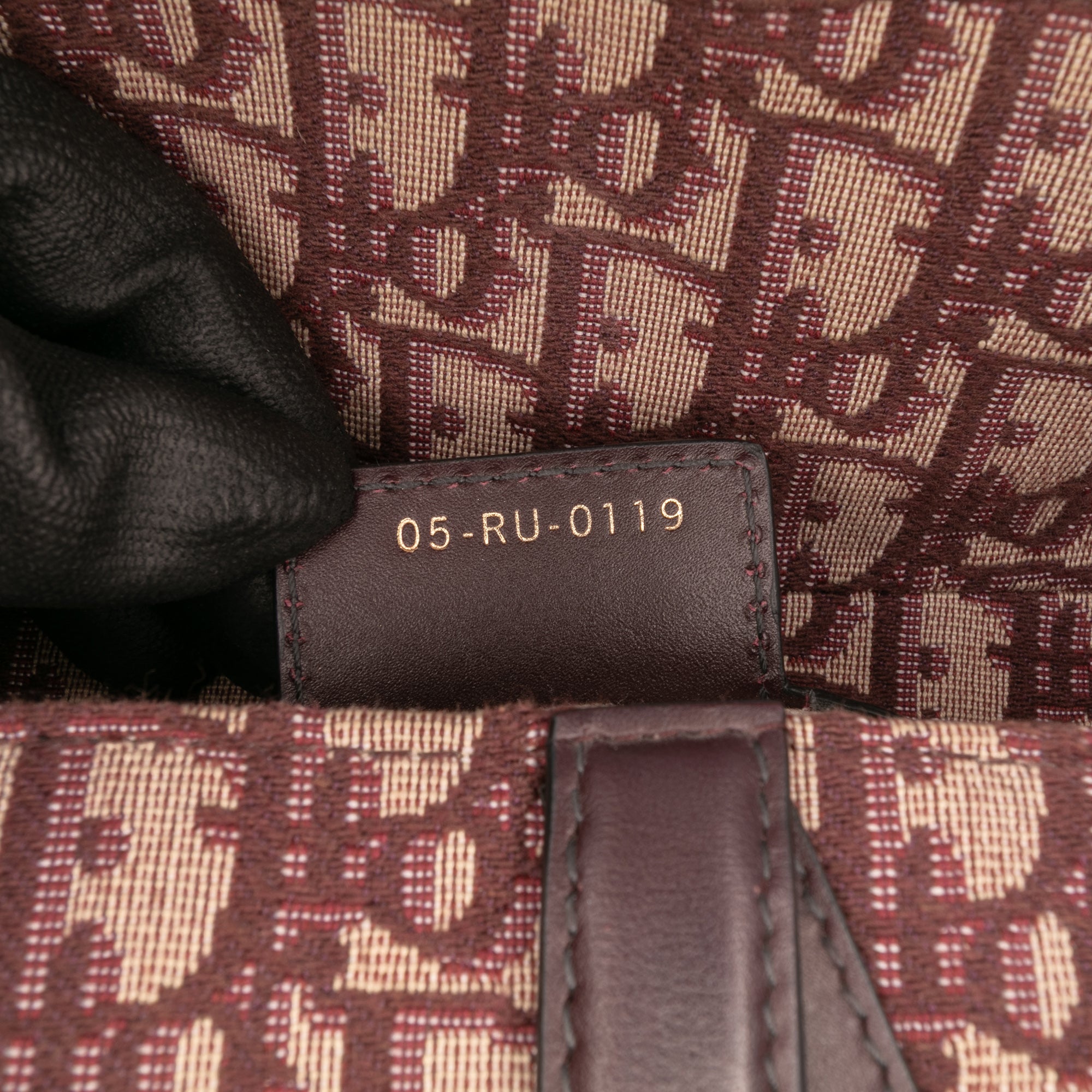 Oblique Canvas Saddle Bag