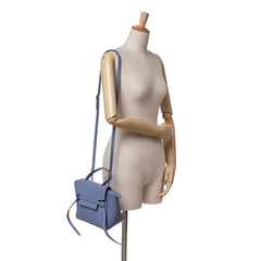 Nano Grained Calfskin Belt Bag