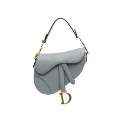 Mini Grained Calfskin Saddle Bag