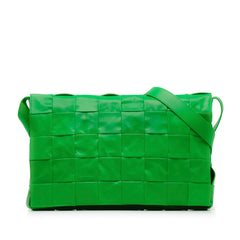 Maxi Nappa Intrecciato Cassette Crossbody