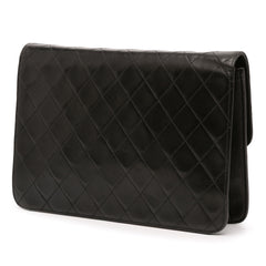 Medium CC Quilted Lambskin Single Flap