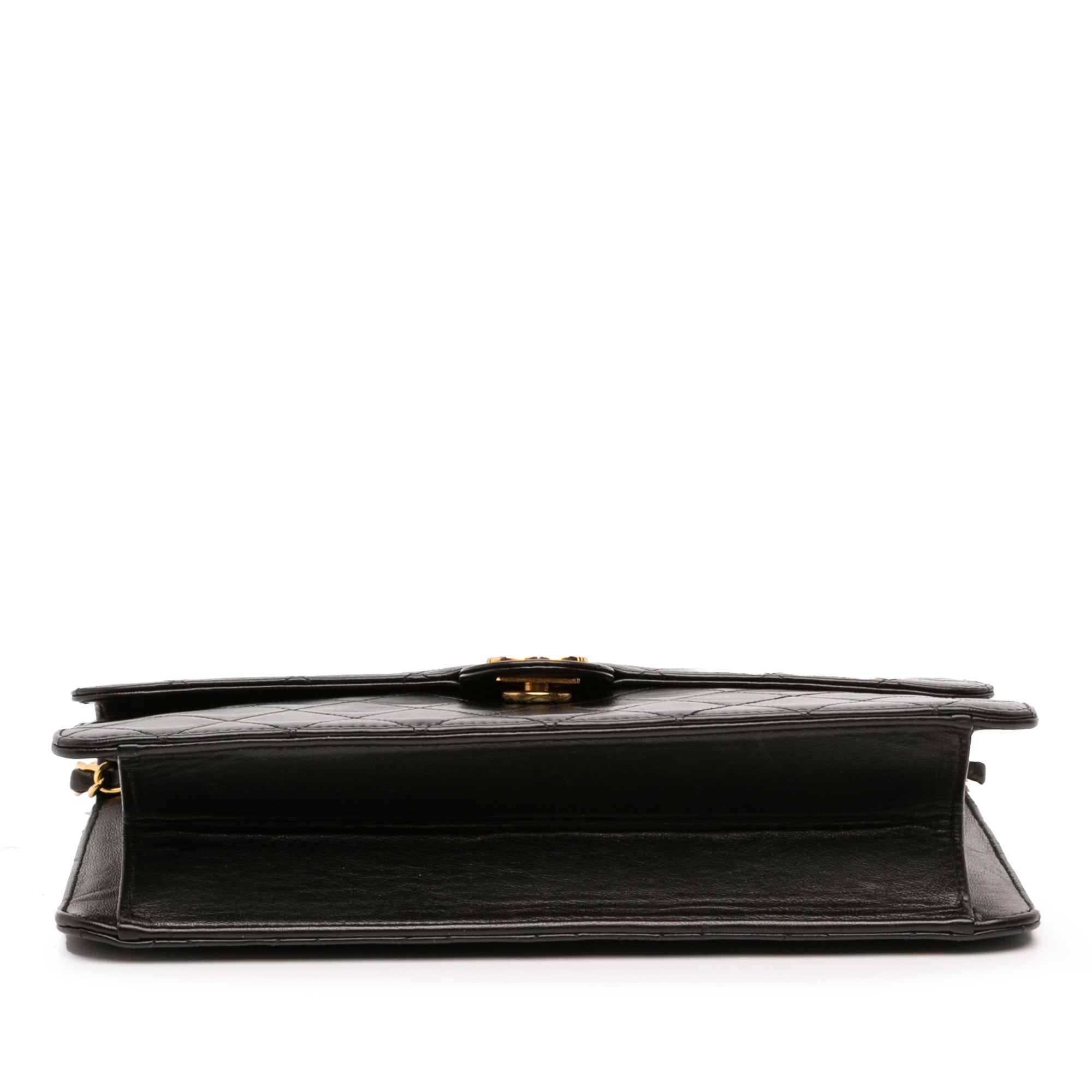 Medium CC Quilted Lambskin Single Flap