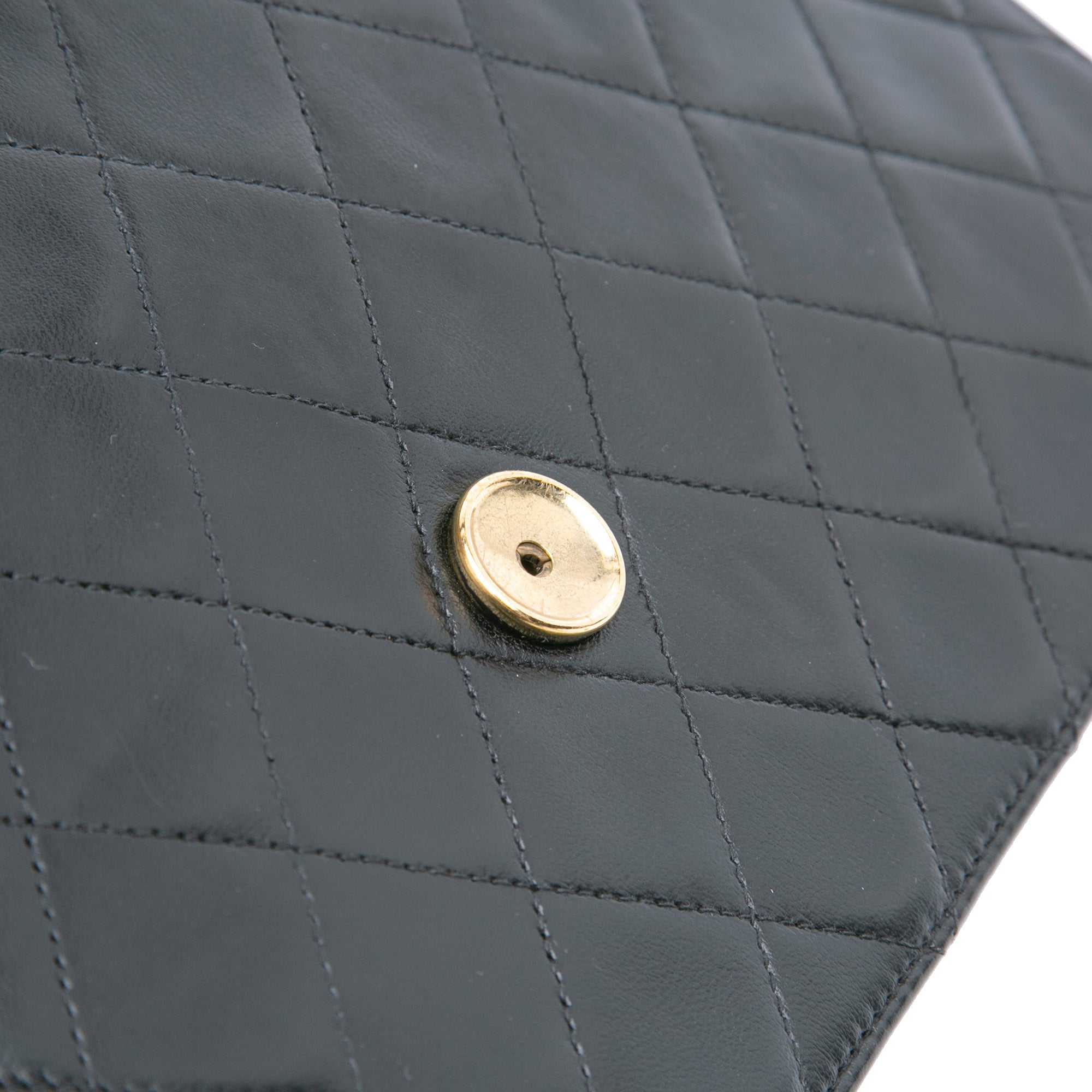 Medium CC Quilted Lambskin Single Flap
