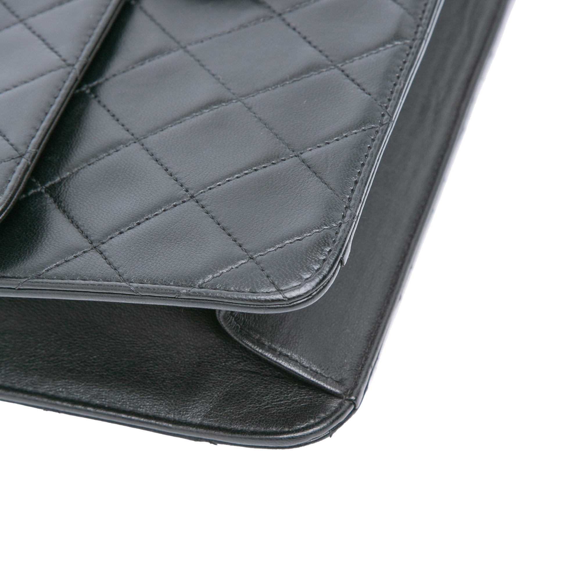 Medium CC Quilted Lambskin Single Flap