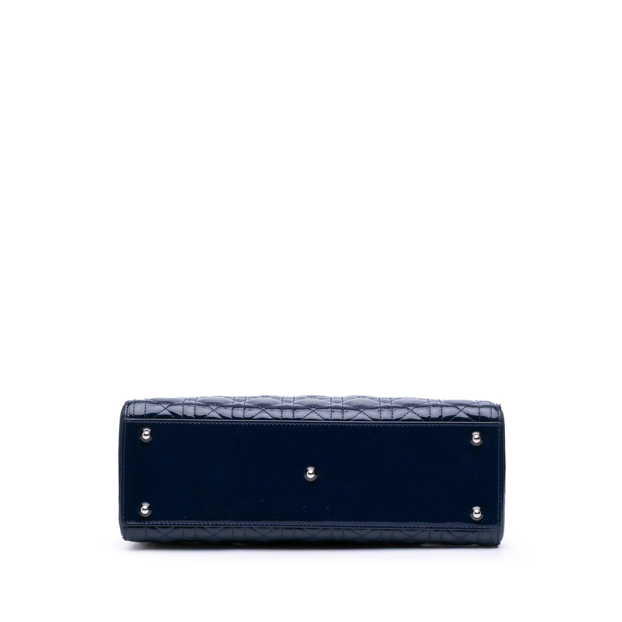 Large Patent Cannage Lady Dior