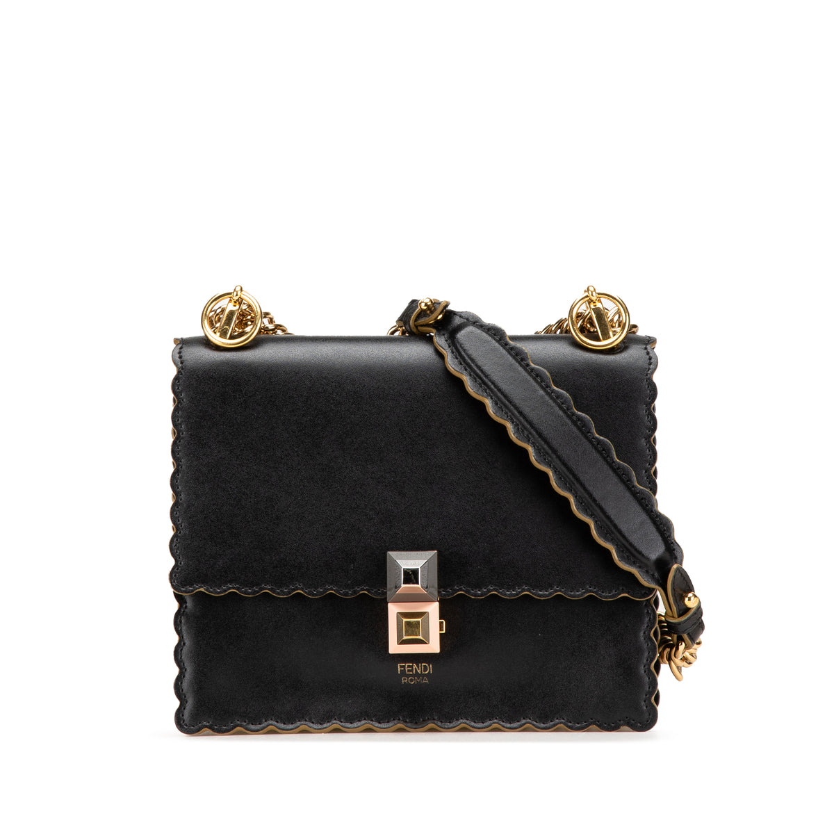 Small Leather Kan I Crossbody