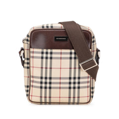 House Check Canvas Crossbody