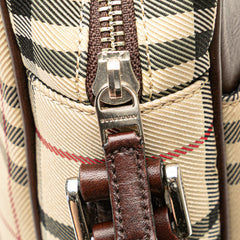 House Check Canvas Crossbody