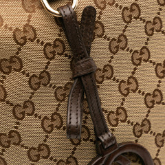 Large GG Canvas GG Charm Tote