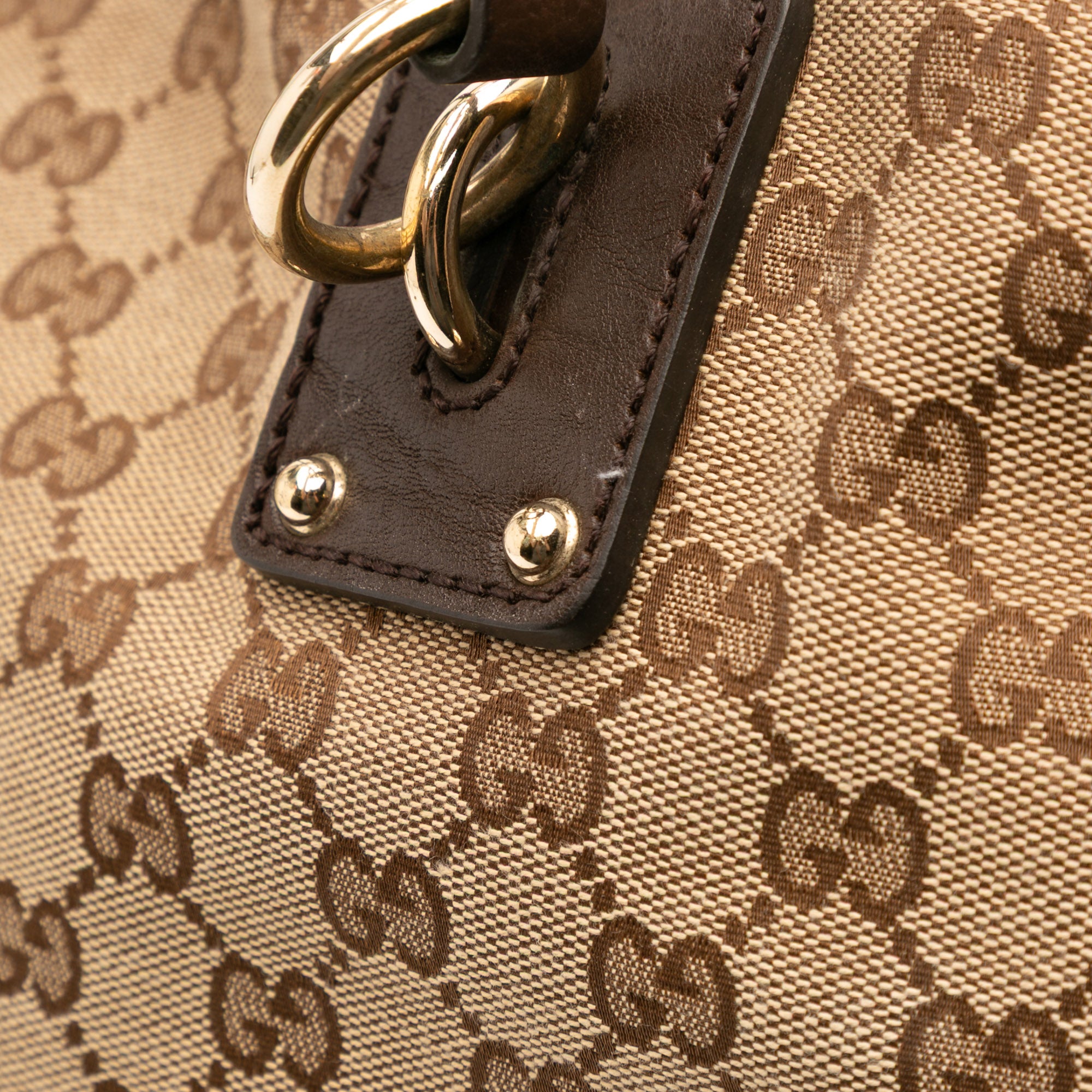 Large GG Canvas GG Charm Tote