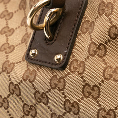 Large GG Canvas GG Charm Tote