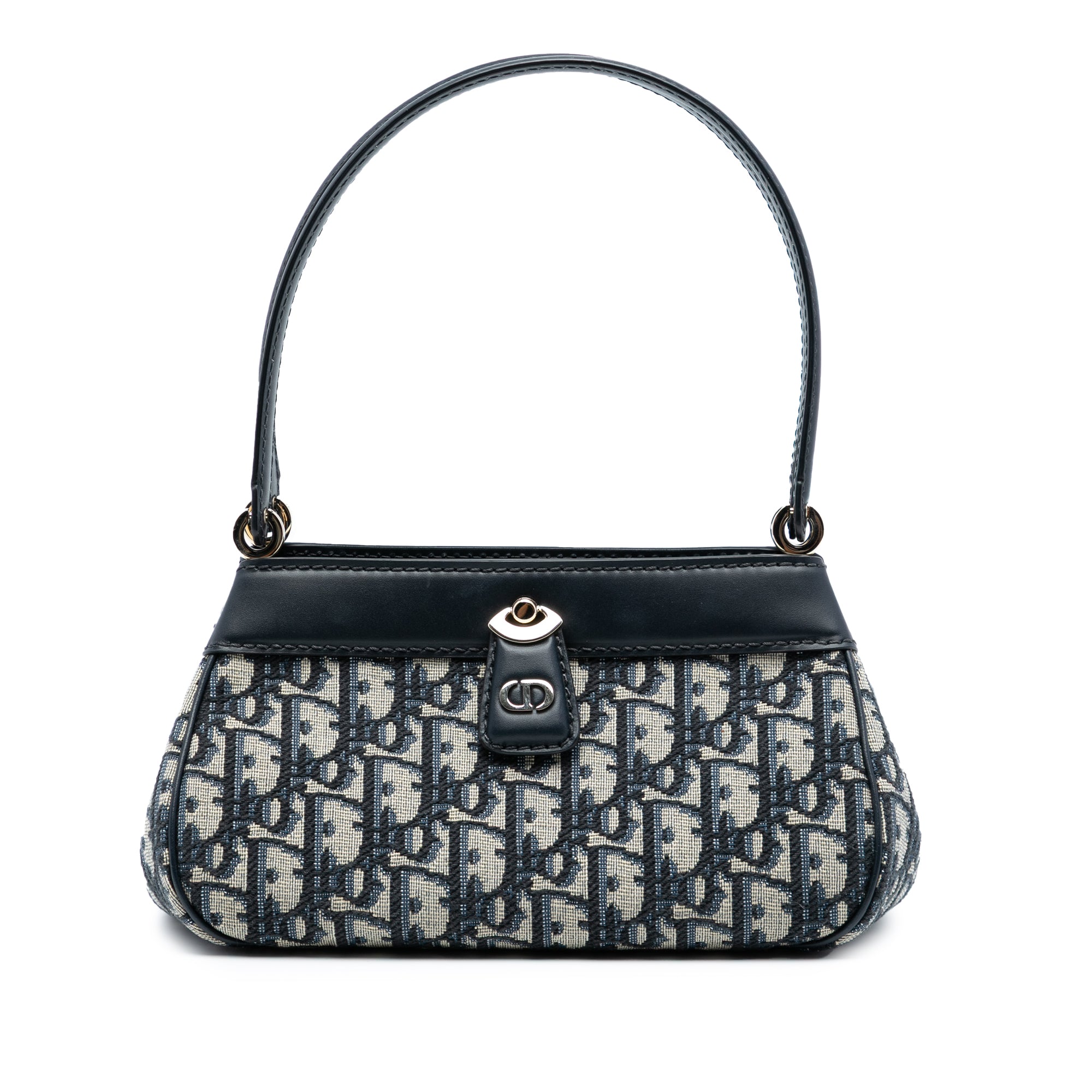 Oblique Canvas Key Shoulder Bag