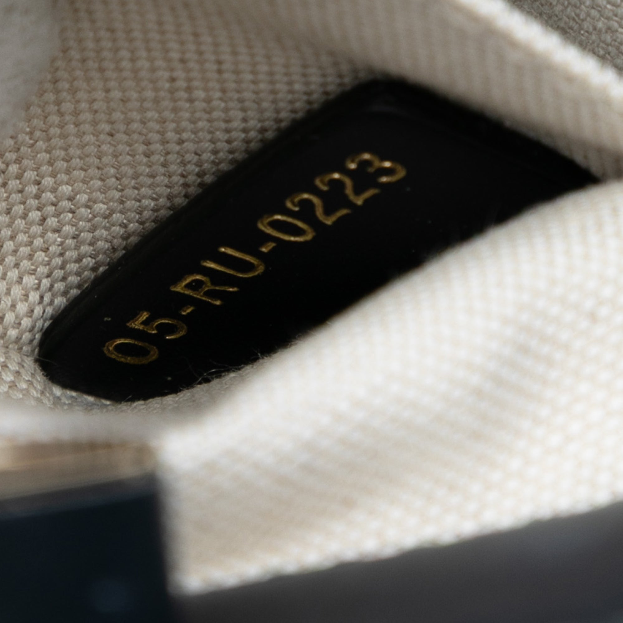 Oblique Canvas Key Shoulder Bag