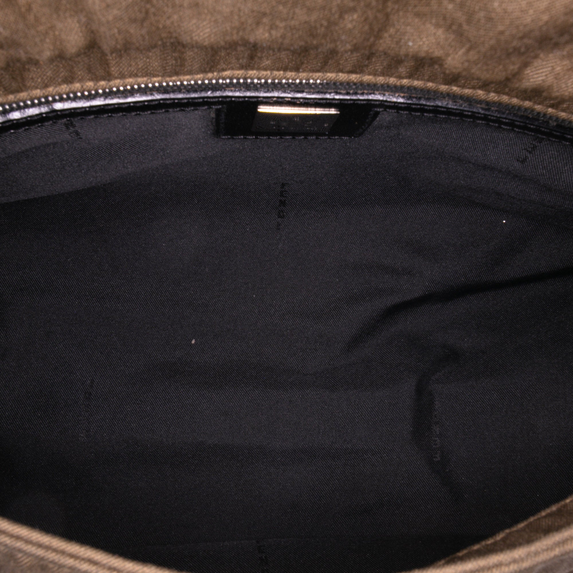 Canvas Flap Shoulder Bag