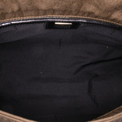 Canvas Flap Shoulder Bag