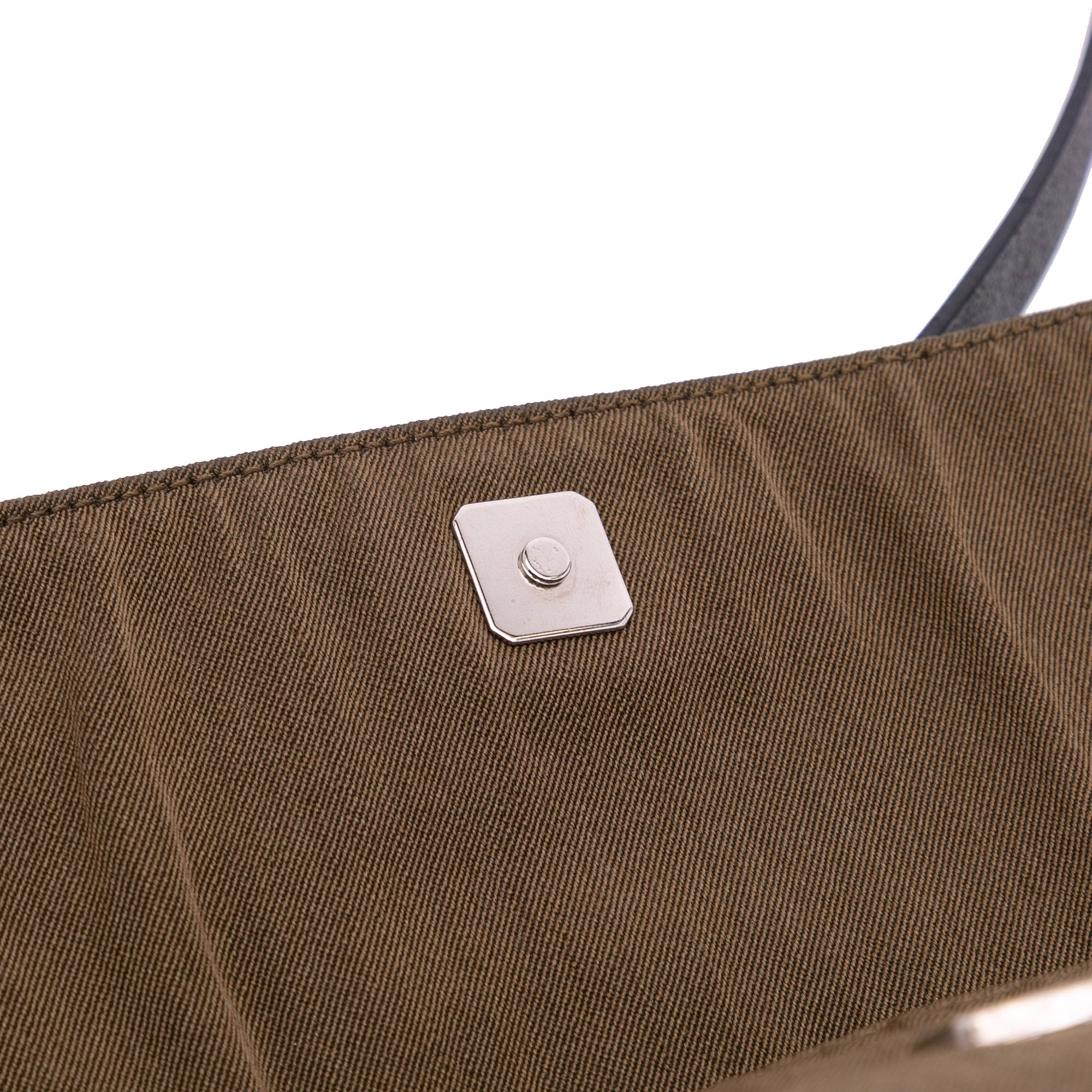 Canvas Flap Shoulder Bag