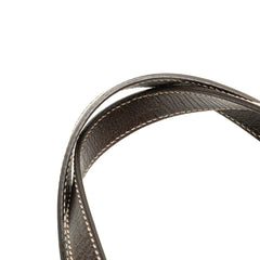 Canvas Horsebit Charmy Boston Bag