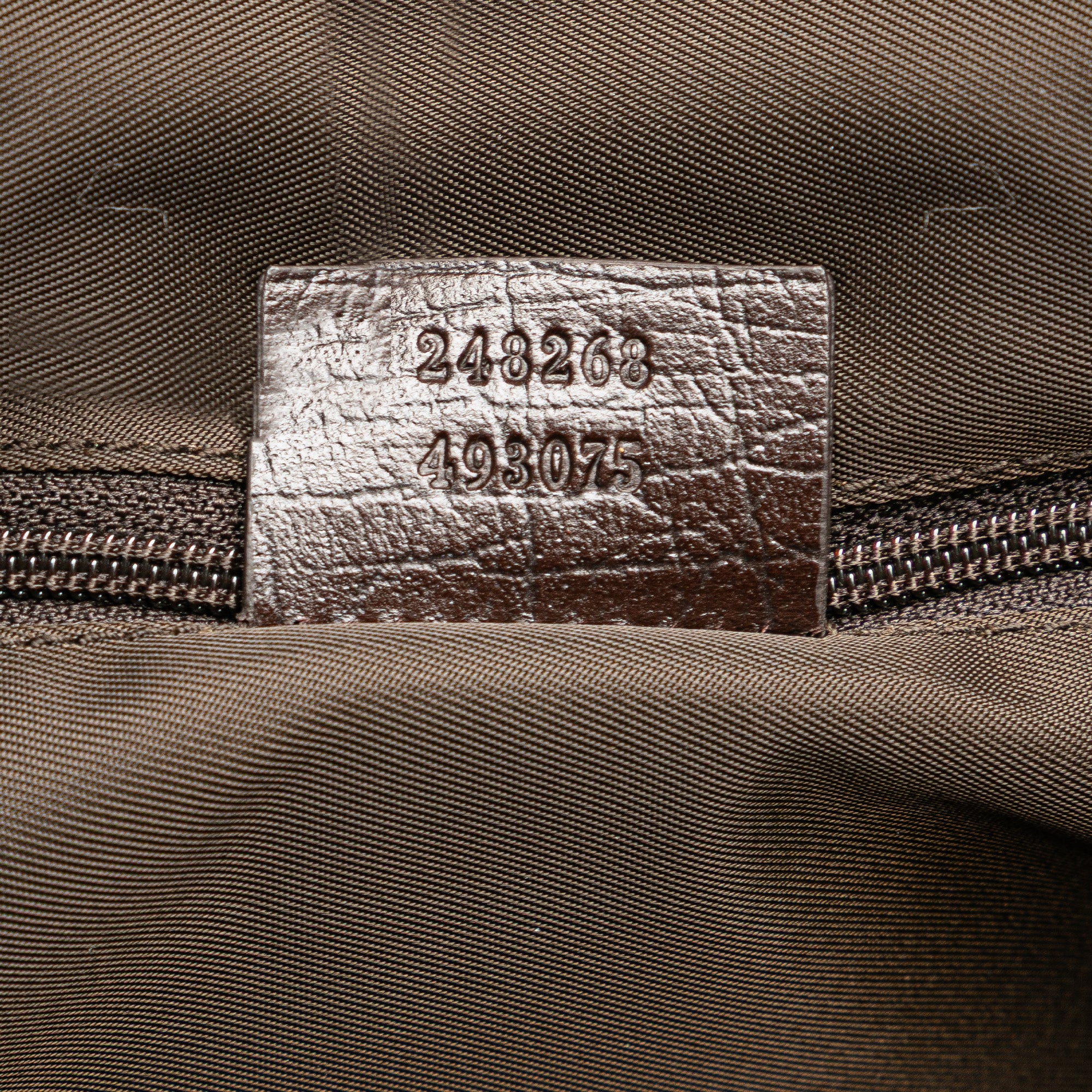 Canvas Horsebit Charmy Boston Bag