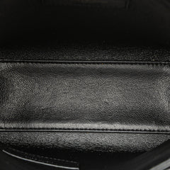 Mini Toy Embossed Leather Shopping Tote