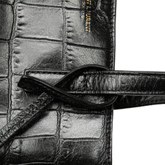 Mini Toy Embossed Leather Shopping Tote