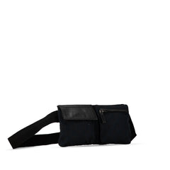 GG Canvas Double Pocket Belt Bag