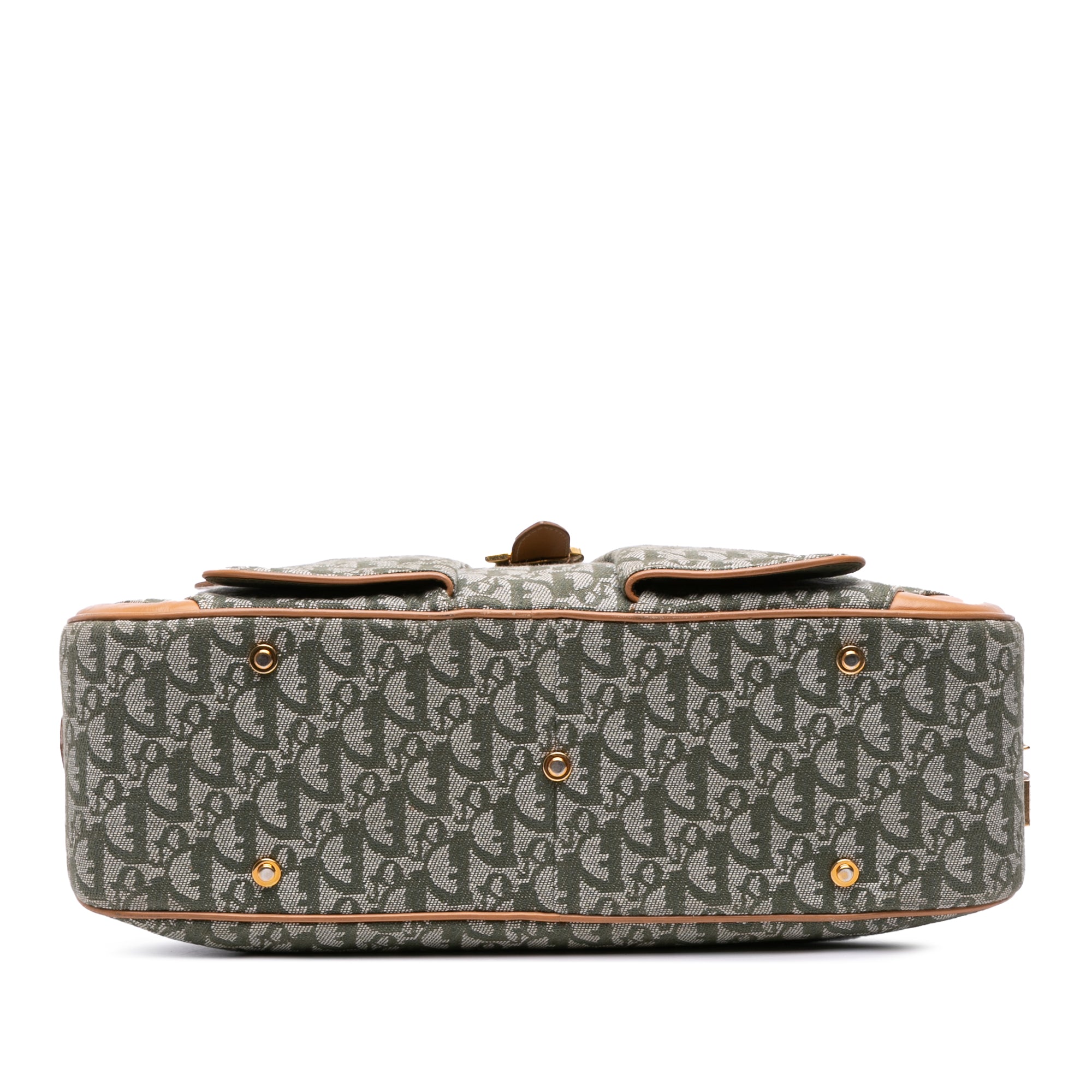 Diorissimo Canvas Double Saddle Bowler Bag