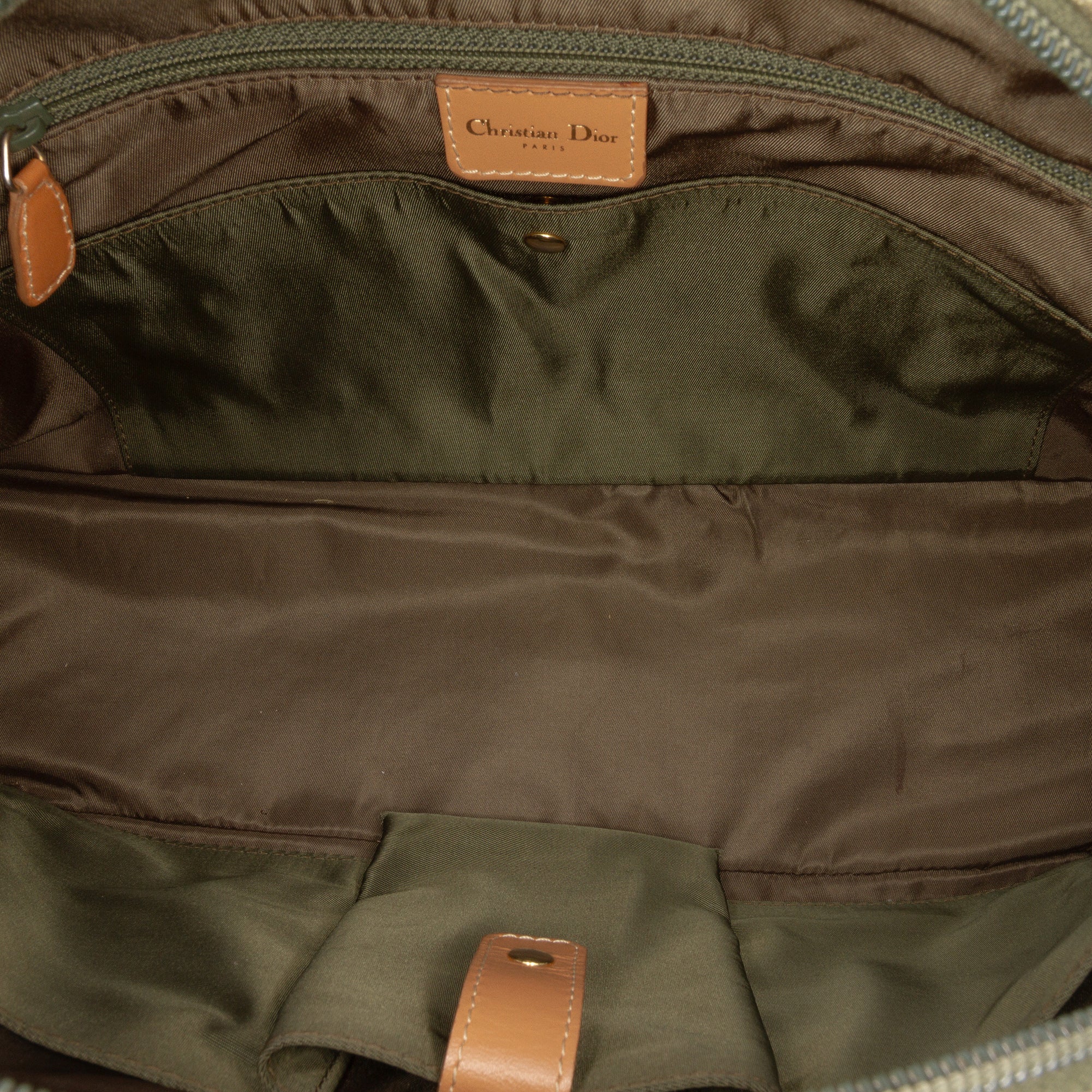 Diorissimo Canvas Double Saddle Bowler Bag